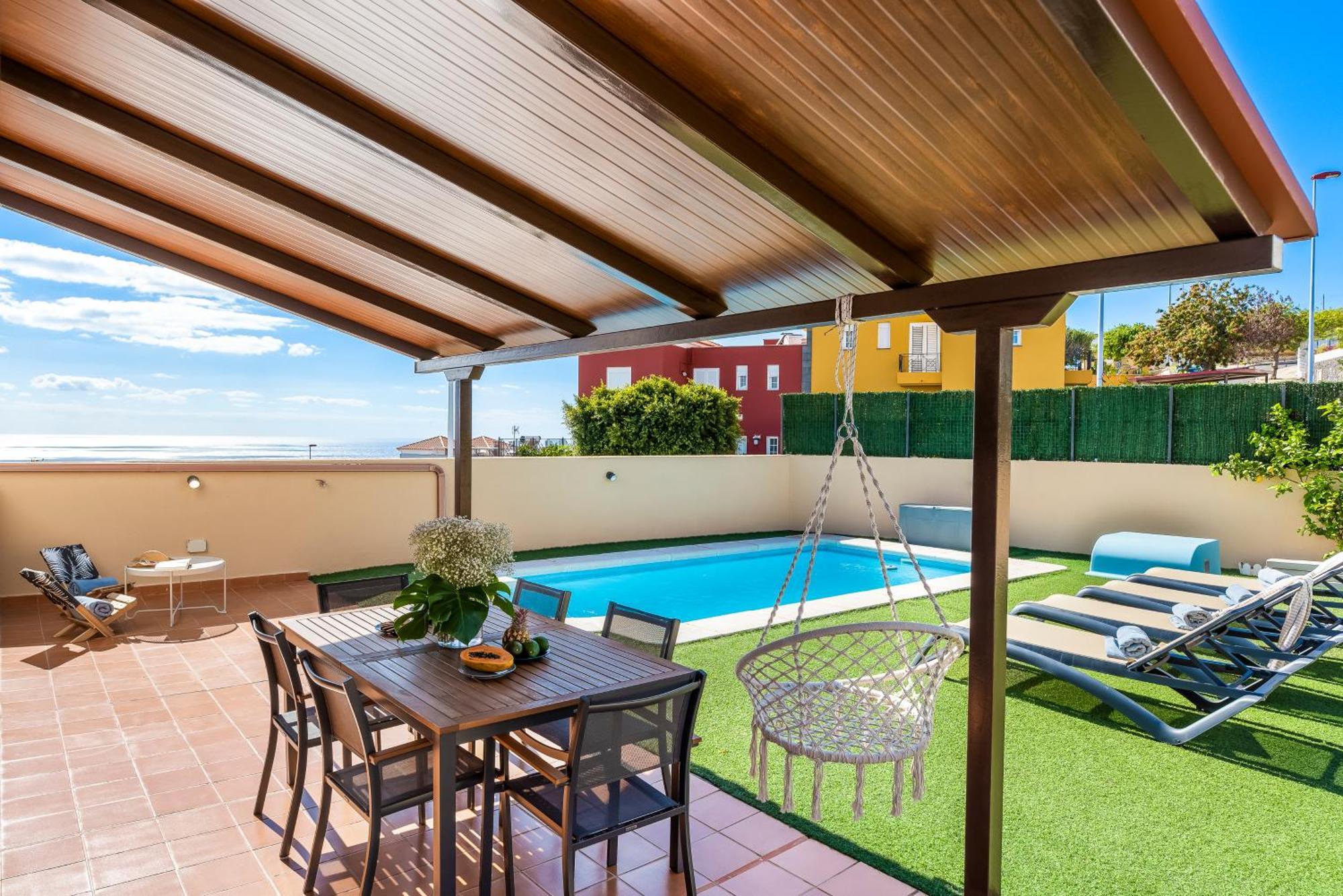 Villa Trueno Refugio De Lujo Con Piscina Climatizada Y Vistas Candelaria Kültér fotó